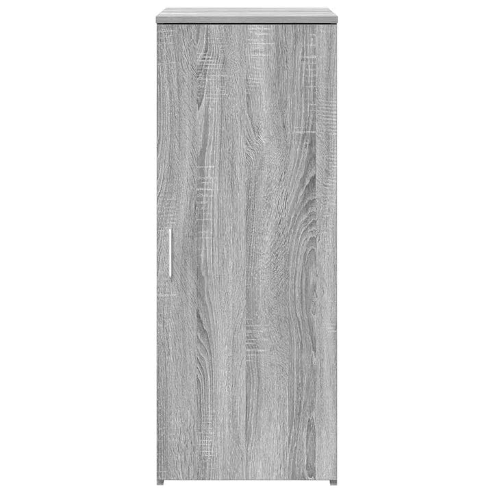 skab 40x45x103,5 cm konstrueret træ grå sonoma-eg