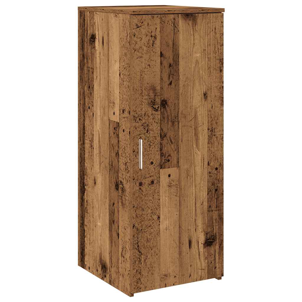 opbevaringsskab 40x45x103,5 cm konstrueret træ antikt træ