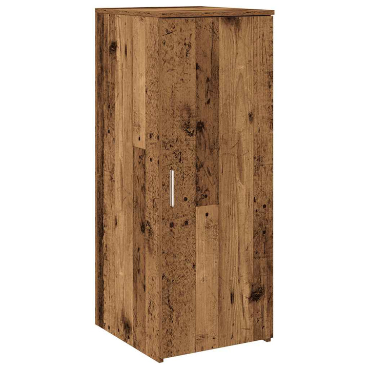 opbevaringsskab 40x45x103,5 cm konstrueret træ antikt træ