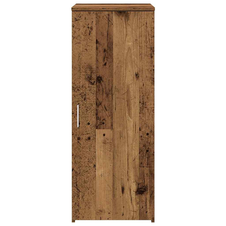 opbevaringsskab 40x45x103,5 cm konstrueret træ antikt træ