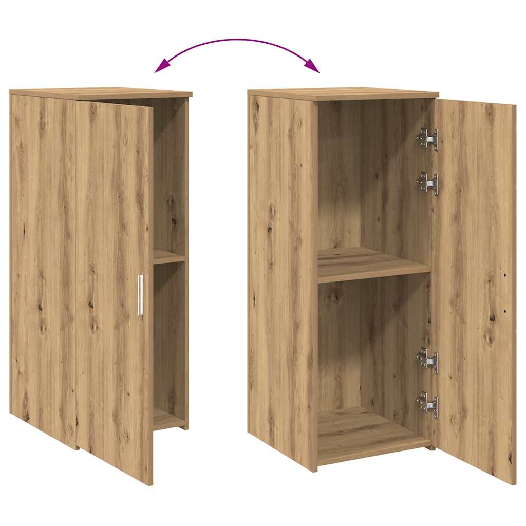 opbevaringsskab 40x45x103,5 cm konstrueret træ kunsteg