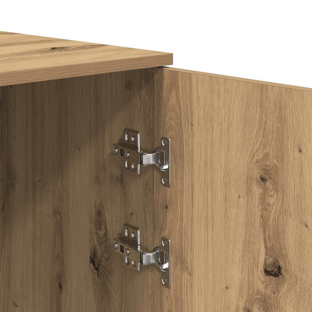 opbevaringsskab 40x45x103,5 cm konstrueret træ kunsteg