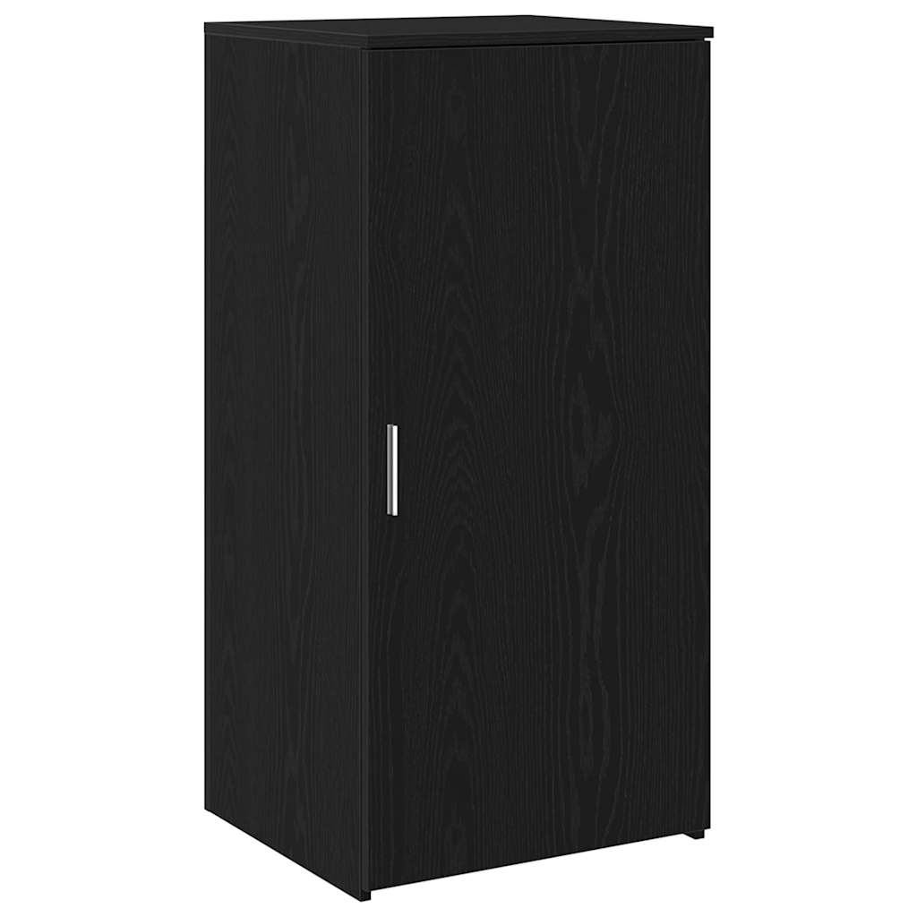opbevaringsskab sort 50x45x103,5 cm konstrueret træ
