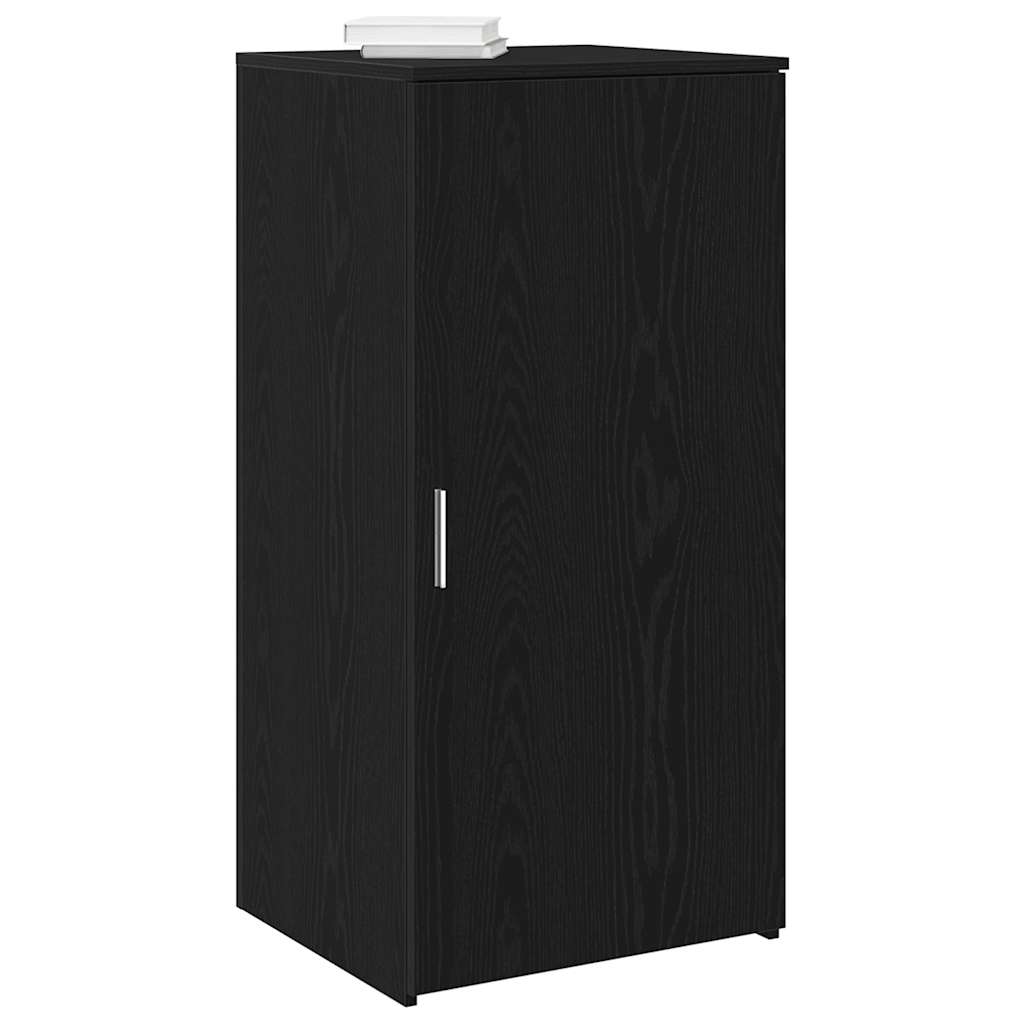 opbevaringsskab sort 50x45x103,5 cm konstrueret træ