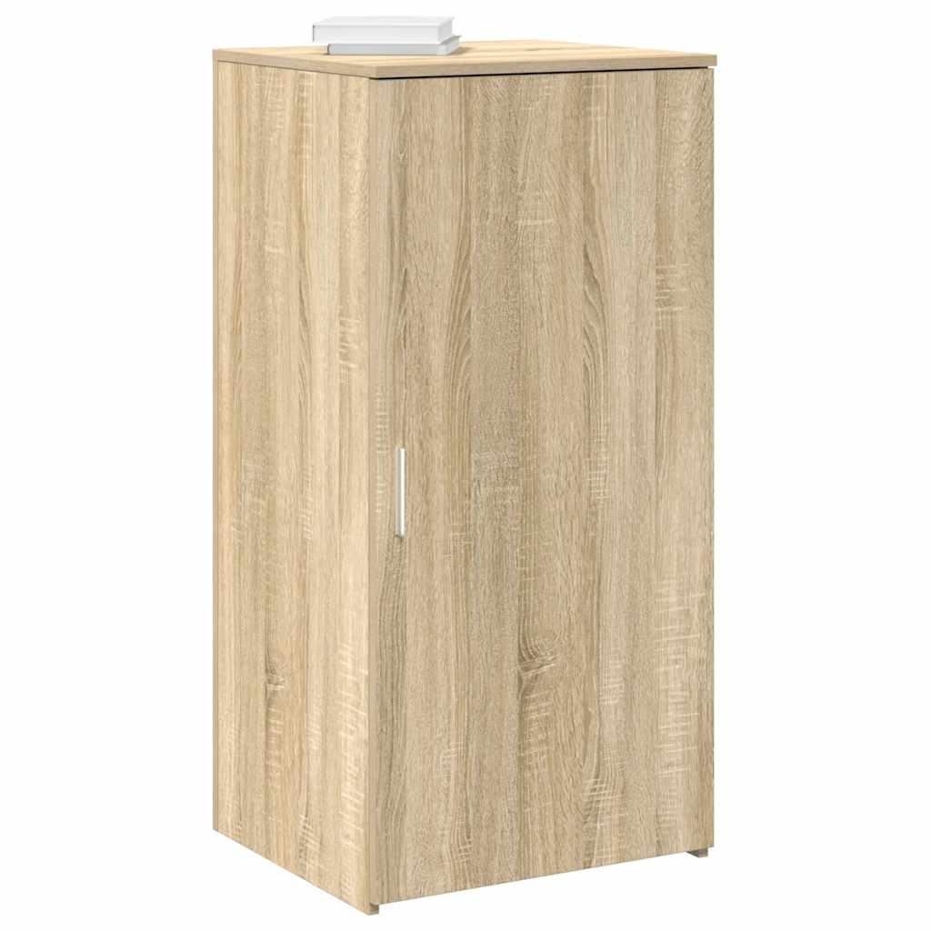 opbevaringsskab 50x45x103,5 cm konstrueret træ sonoma-eg