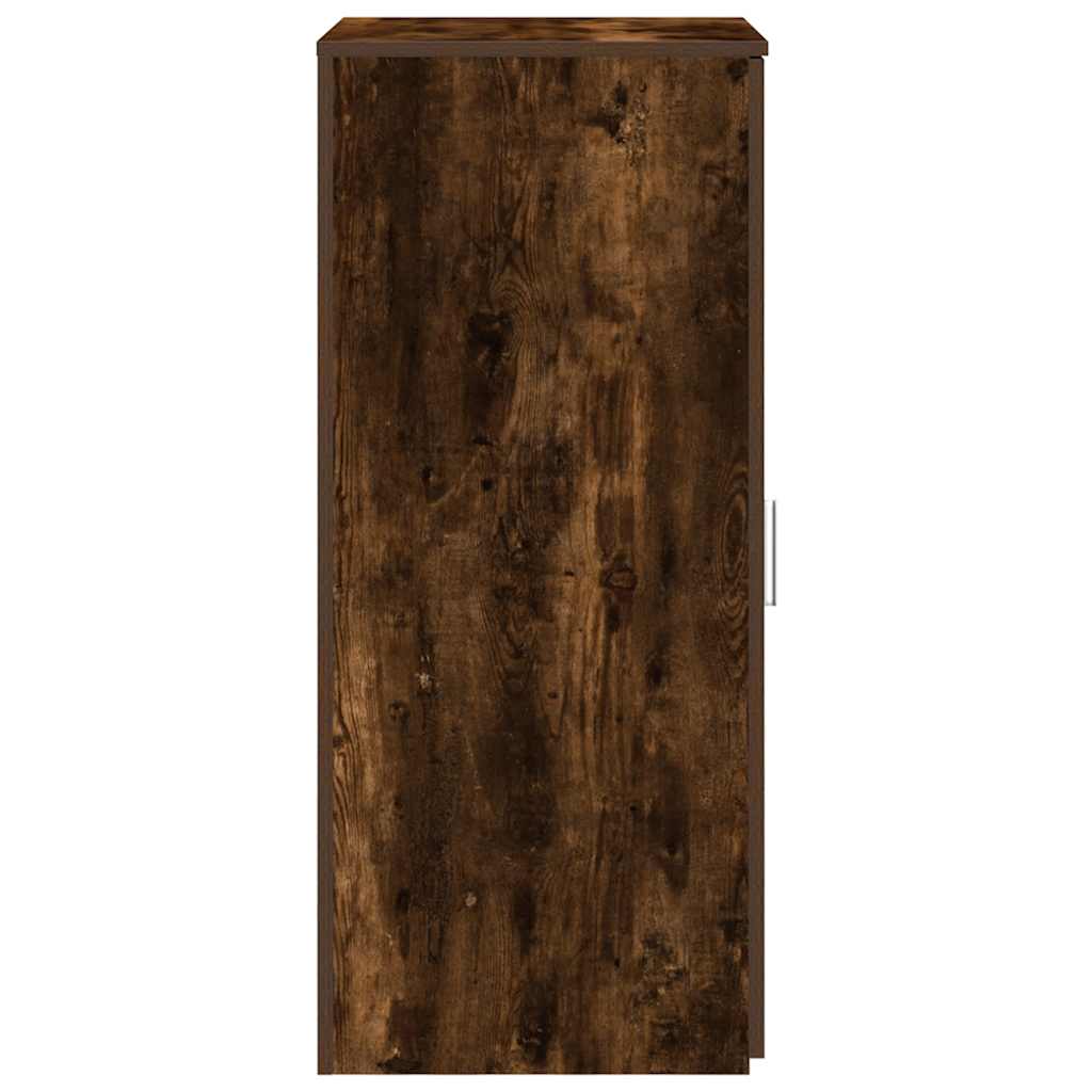 opbevaringsskab 50x45x103,5 cm røget egetræsfarve