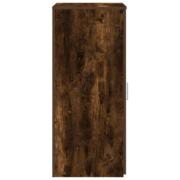opbevaringsskab 50x45x103,5 cm røget egetræsfarve