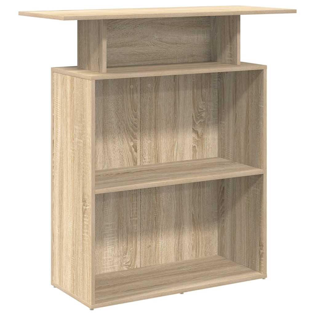 receptionsdisk Sonoma eg 100x40x104 cm konstrueret træ