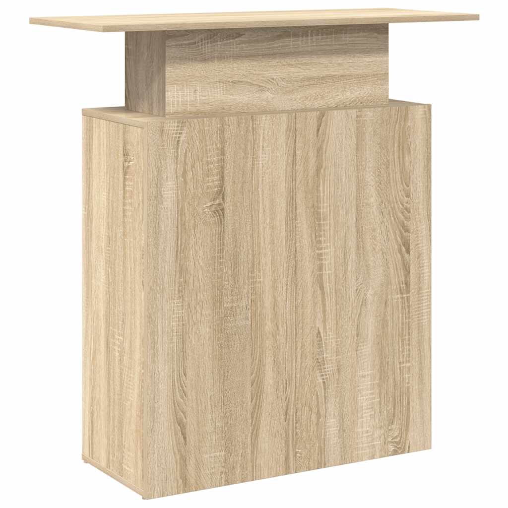 receptionsdisk Sonoma eg 100x40x104 cm konstrueret træ