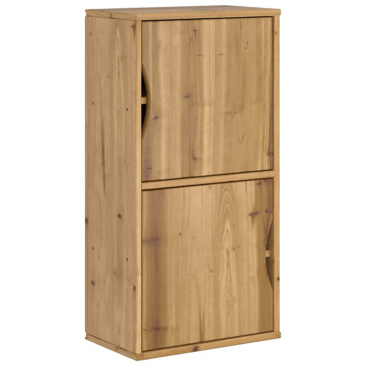sideskab ODDA 40x24x79 cm massivt fyrretræ