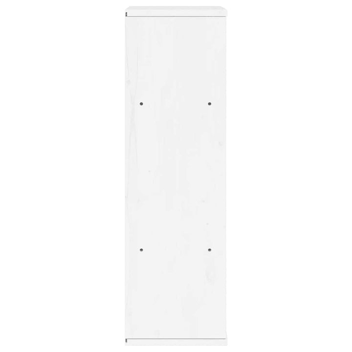 sideskab ODDA 40x24x79 cm massivt fyrretræ hvid