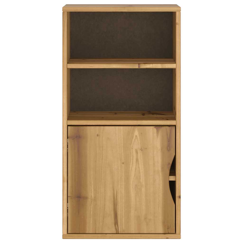 sideskab ODDA 40x24x79 cm massivt fyrretræ