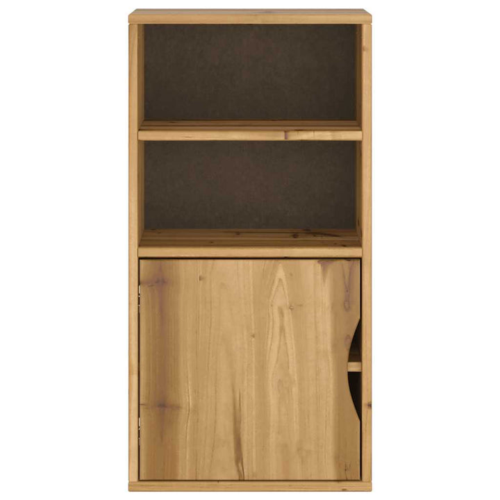 sideskab ODDA 40x24x79 cm massivt fyrretræ