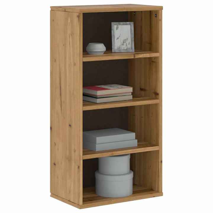 sideskab ODDA 40x24x79 cm massivt fyrretræ