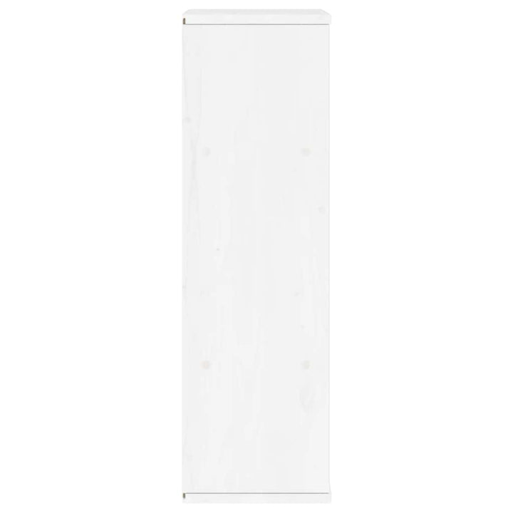 sideskab ODDA 40x24x79 cm massivt fyrretræ hvid