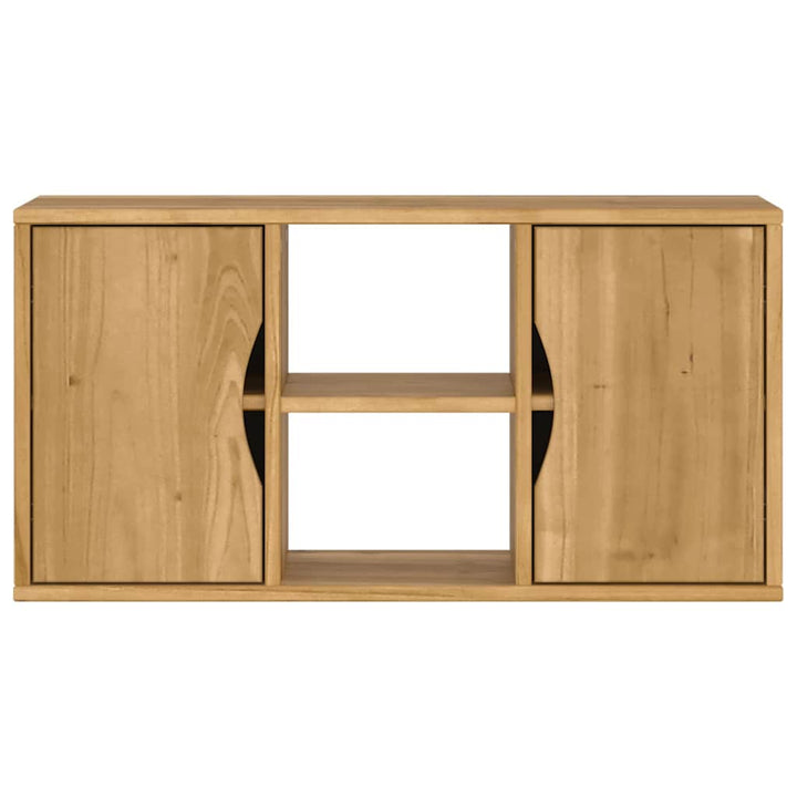 TV-skab ODDA 79x24x40 cm massivt fyrretræ