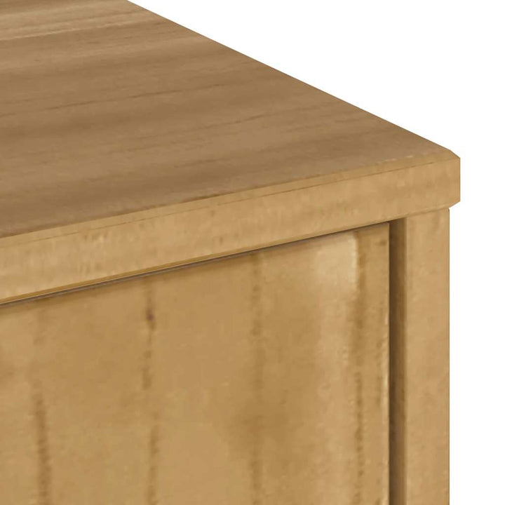 TV-skab ODDA 79x24x40 cm massivt fyrretræ