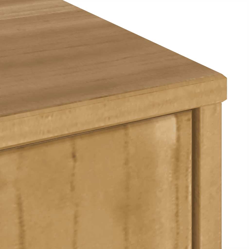 TV-skab ODDA med skuffe 79x24x40 cm massivt fyrretræ