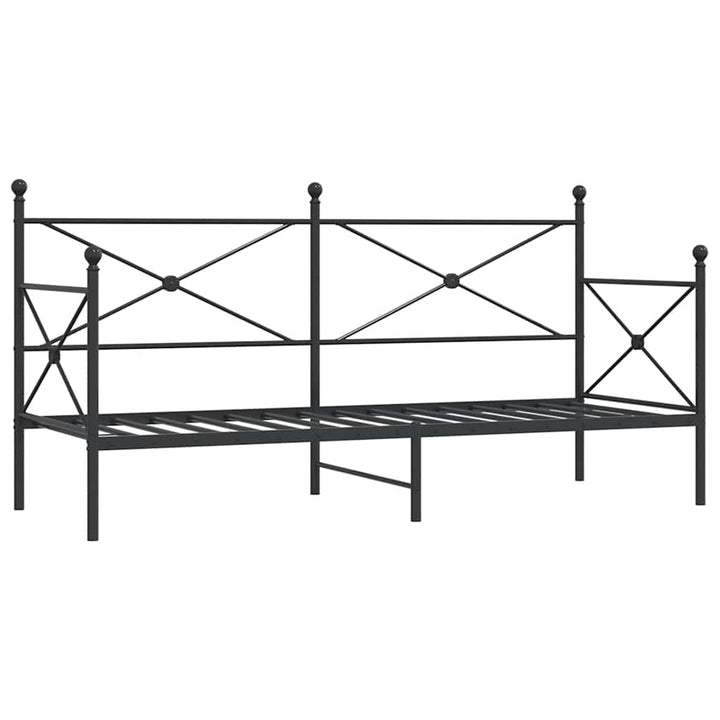 daybed uden madras 75x190 cm stål sort