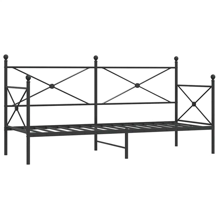 daybed uden madras 75x190 cm stål sort