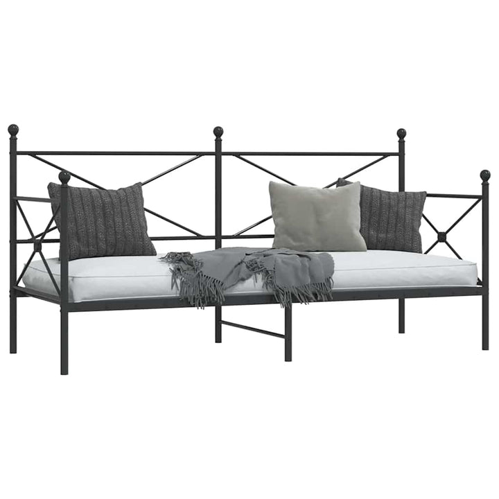 daybed uden madras 75x190 cm stål sort