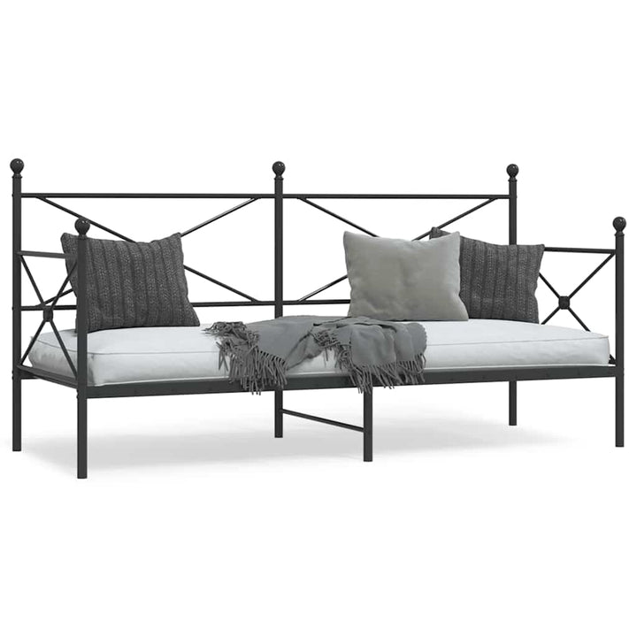 daybed uden madras 75x190 cm stål sort