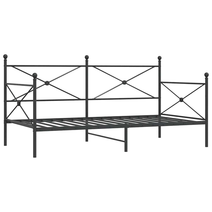 daybed uden madras 107x203 cm stål sort