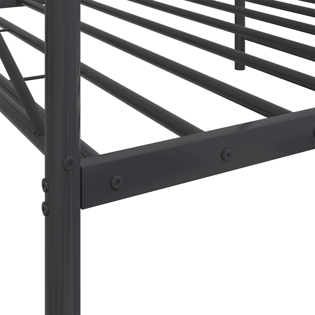 daybed uden madras 107x203 cm stål sort