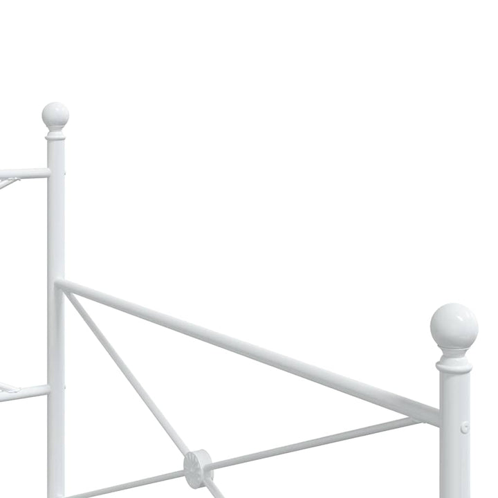 daybed uden madras 107x203 cm stål hvid