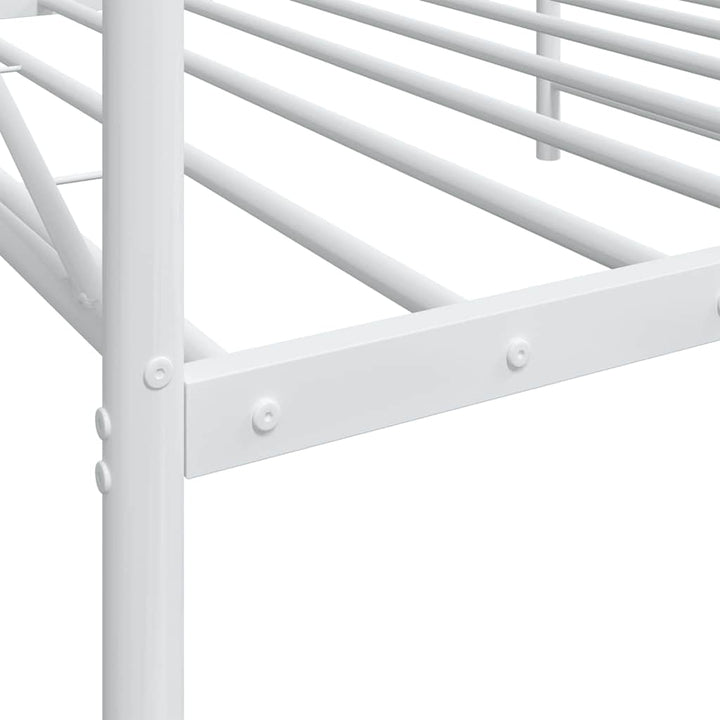 daybed uden madras 107x203 cm stål hvid