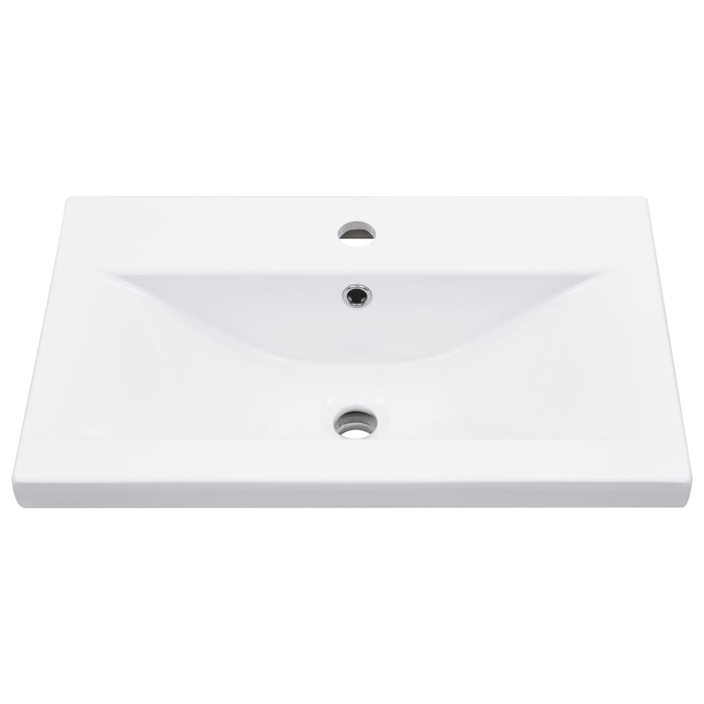 møbelsæt til badeværelse 5 dele konstrueret træ sonoma-eg