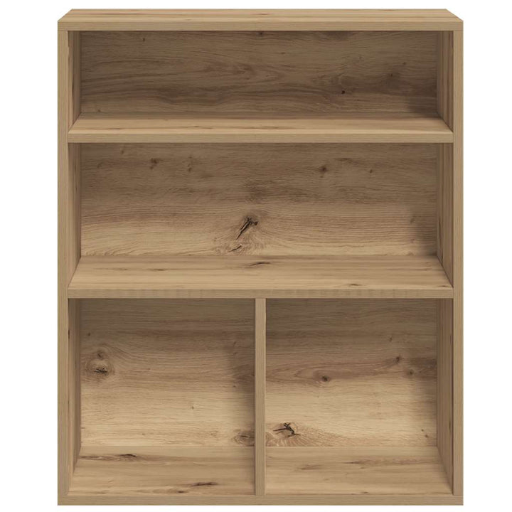bogskab 60x30x71,5 cm konstrueret træ kunsteg