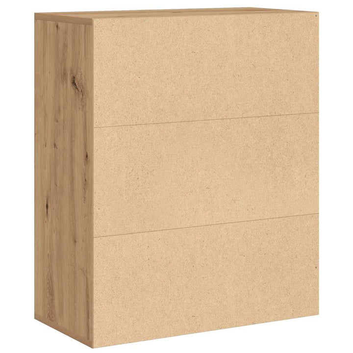 bogskab 60x30x71,5 cm konstrueret træ kunsteg