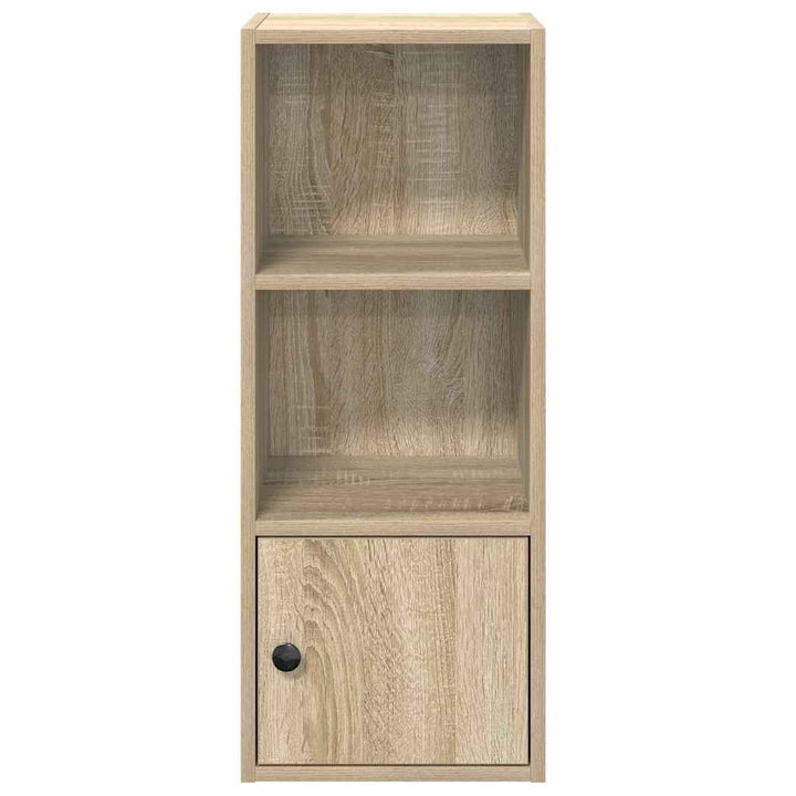 bogreol 31x24x77 cm konstrueret træ sonoma-eg