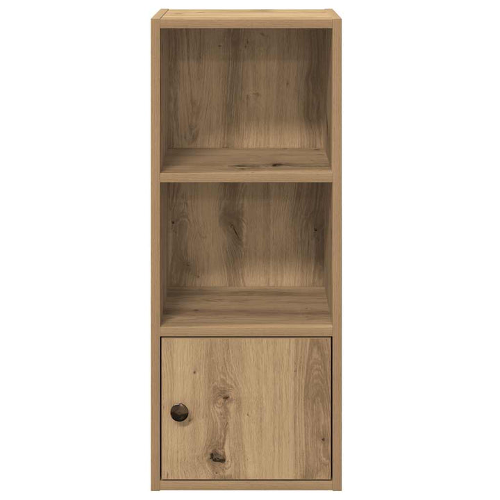 bogreol 31x24x77 cm konstrueret træ kunsteg