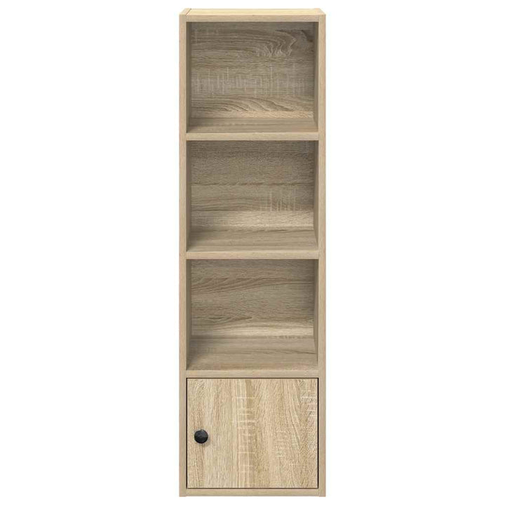 bogreol 31x24x102 cm konstrueret træ sonoma-eg