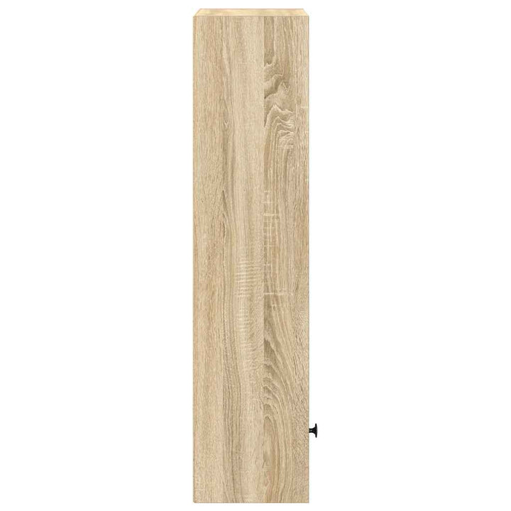 bogreol 31x24x102 cm konstrueret træ sonoma-eg