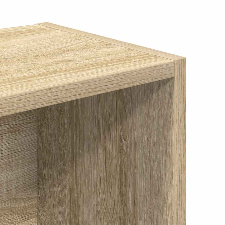 bogreol 31x24x102 cm konstrueret træ sonoma-eg