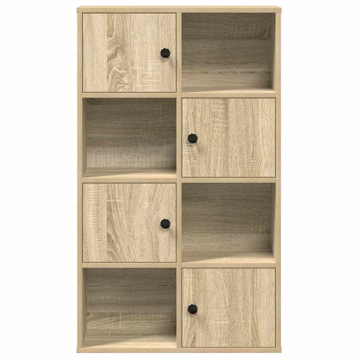 bogreol 60x24x101,5 cm konstrueret træ sonoma-eg