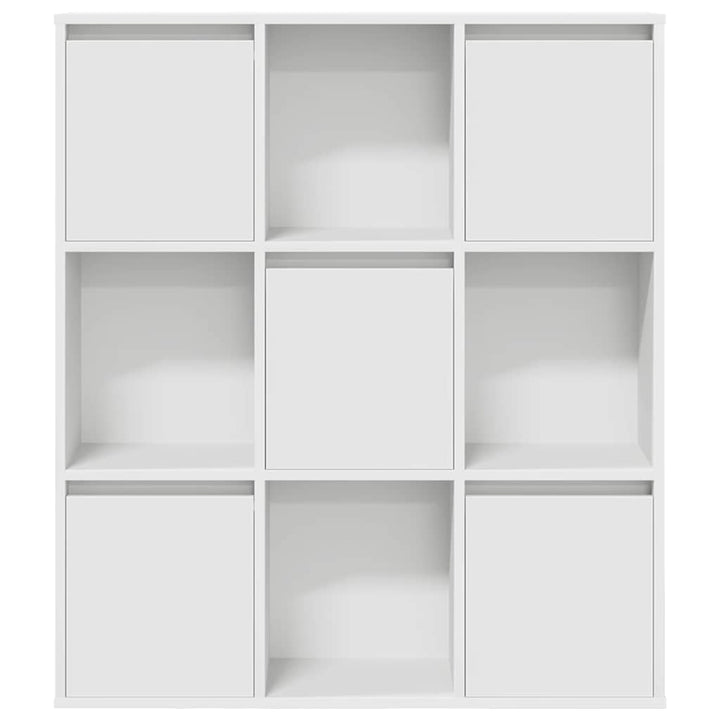 bogreol 89x24x101,5 cm konstrueret træ hvid