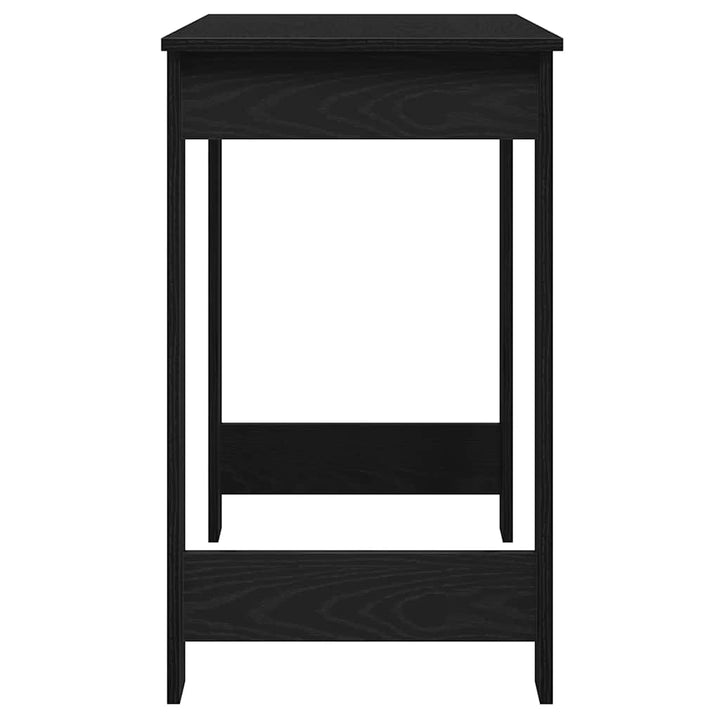 skrivebord 100x45x75 cm konstrueret træ sort
