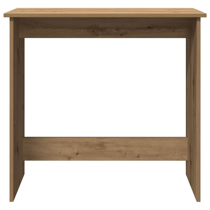 skrivebord 80x40x75 cm konstrueret træ kunsteg