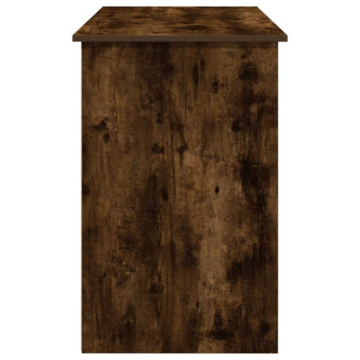 skrivebord 102x50x75 cm konstrueret træ røget egetræsfarve