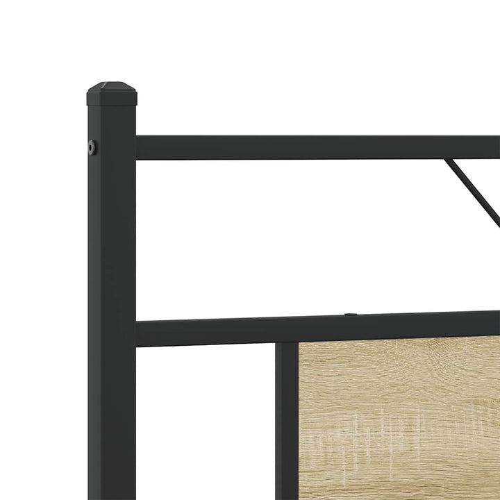 sengeramme uden madras 183x213 cm metal sonoma-eg