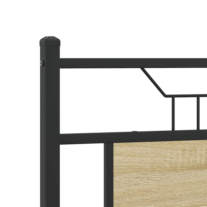 sengeramme uden madras 193x203 cm metal sonoma-eg