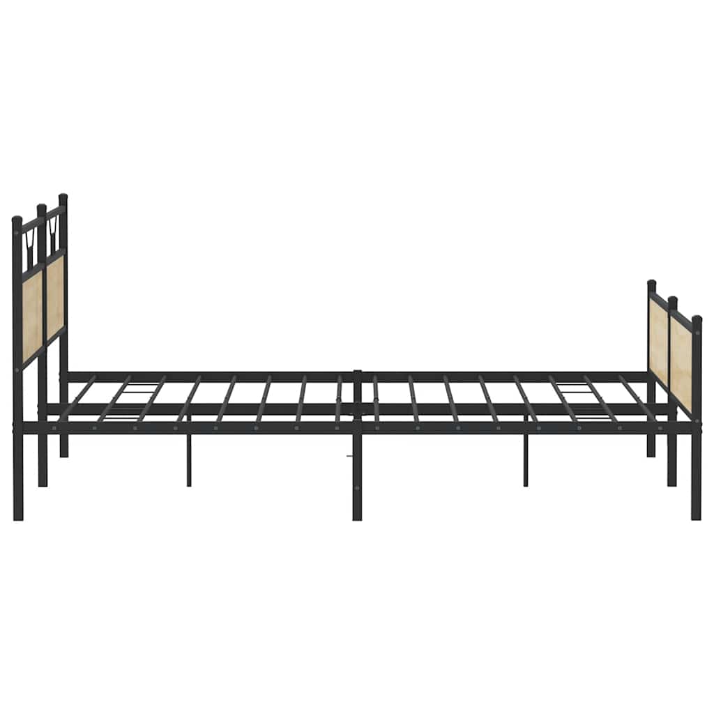 sengeramme uden madras 193x203 cm metal sonoma-eg