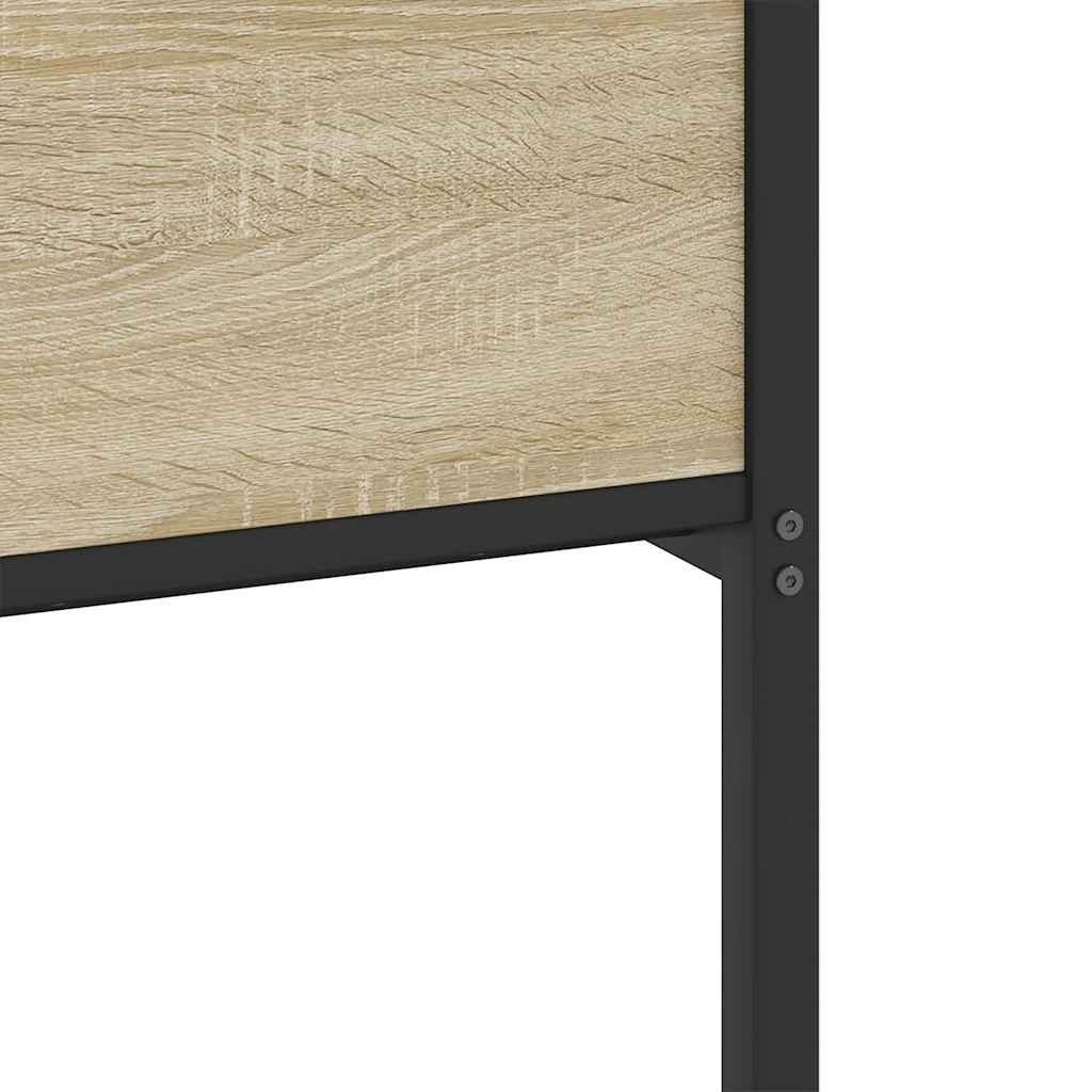 sengeramme uden madras 200x200 cm metal sonoma-eg