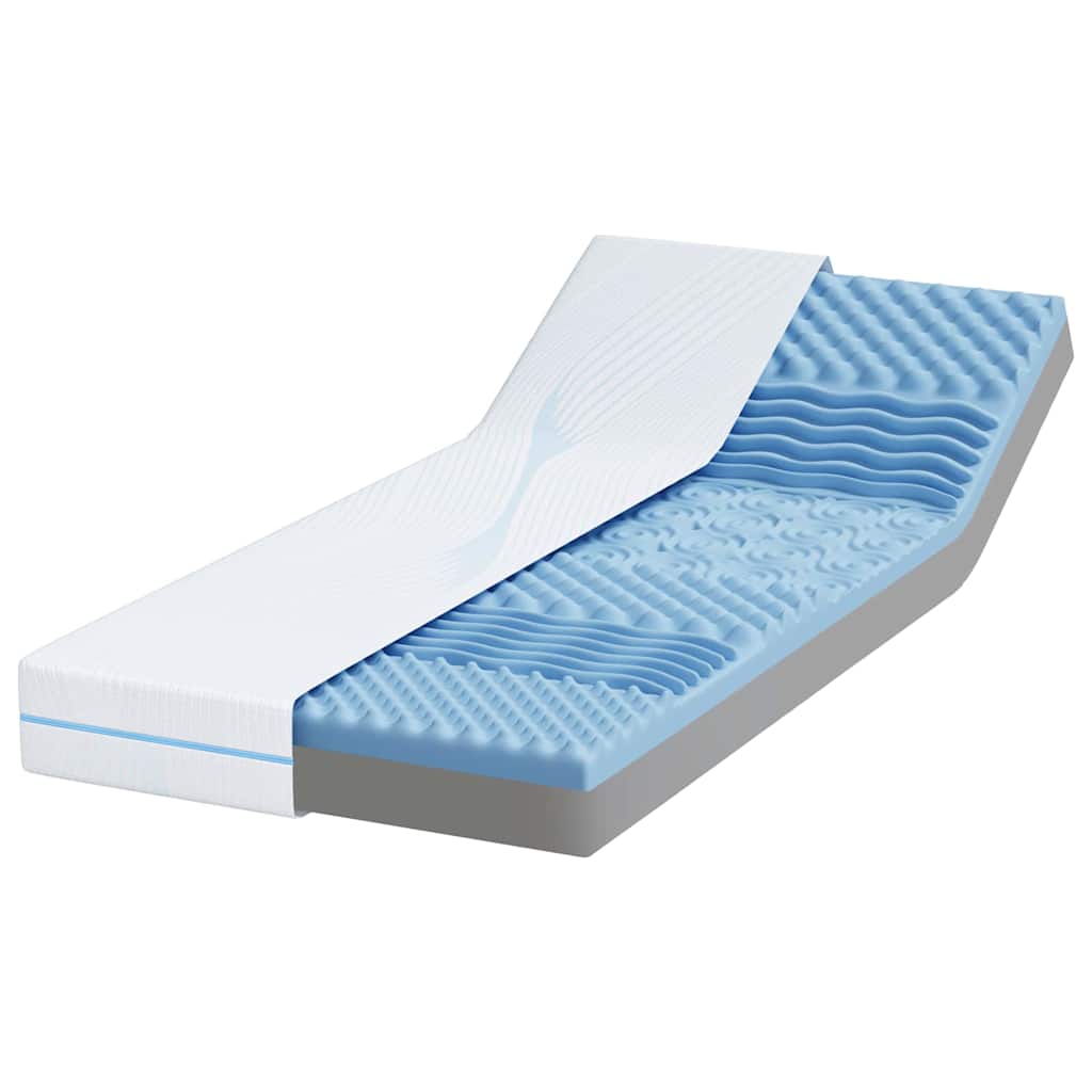 Madras Medium fast 70 x 200 cm Hvid