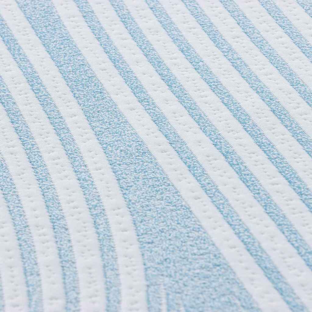 Madras Hvid 90 x 190 cm Jacquard stof