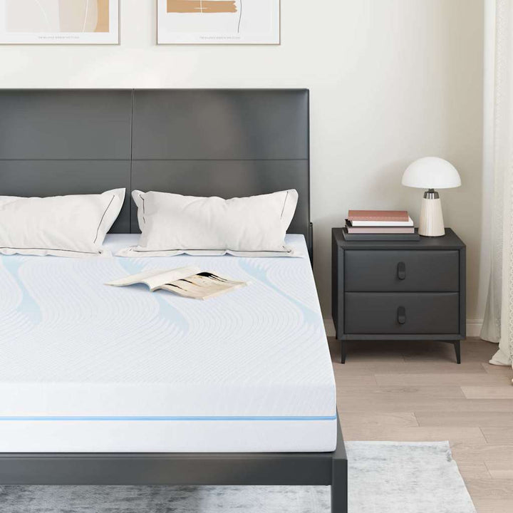 Madras Medium fast 140 x 190 cm Hvid